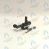 30011226A Гидроузел датчика протока с краном подпитки Navien Deluxe 13-24K, Ace 13-24K, Atmo 13-24A(N) (BH1410017C, 30002725D, 30011224A) 