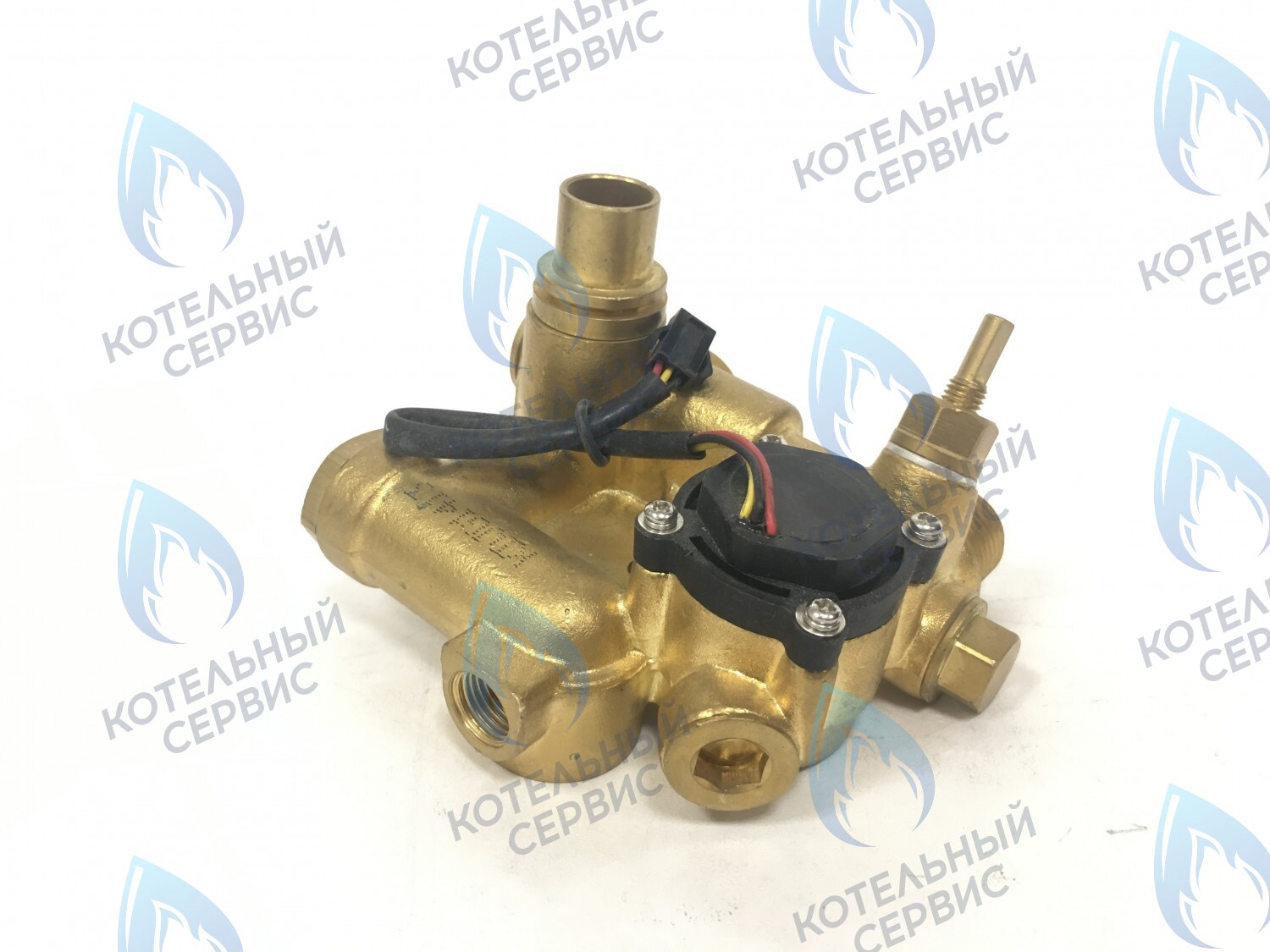 03-4004 Кран подпитки в сборе с кран-буксой и датчиком расхода воды GAZECO 18 / 24 -C-2, -T-2 