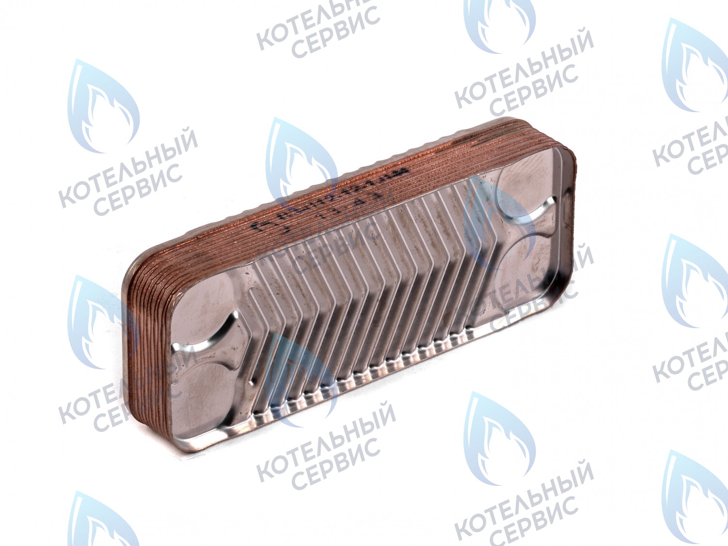 KS90299027 Теплообменник вторичный (ГВС) 12 пластин KoreaStar Bravo K 