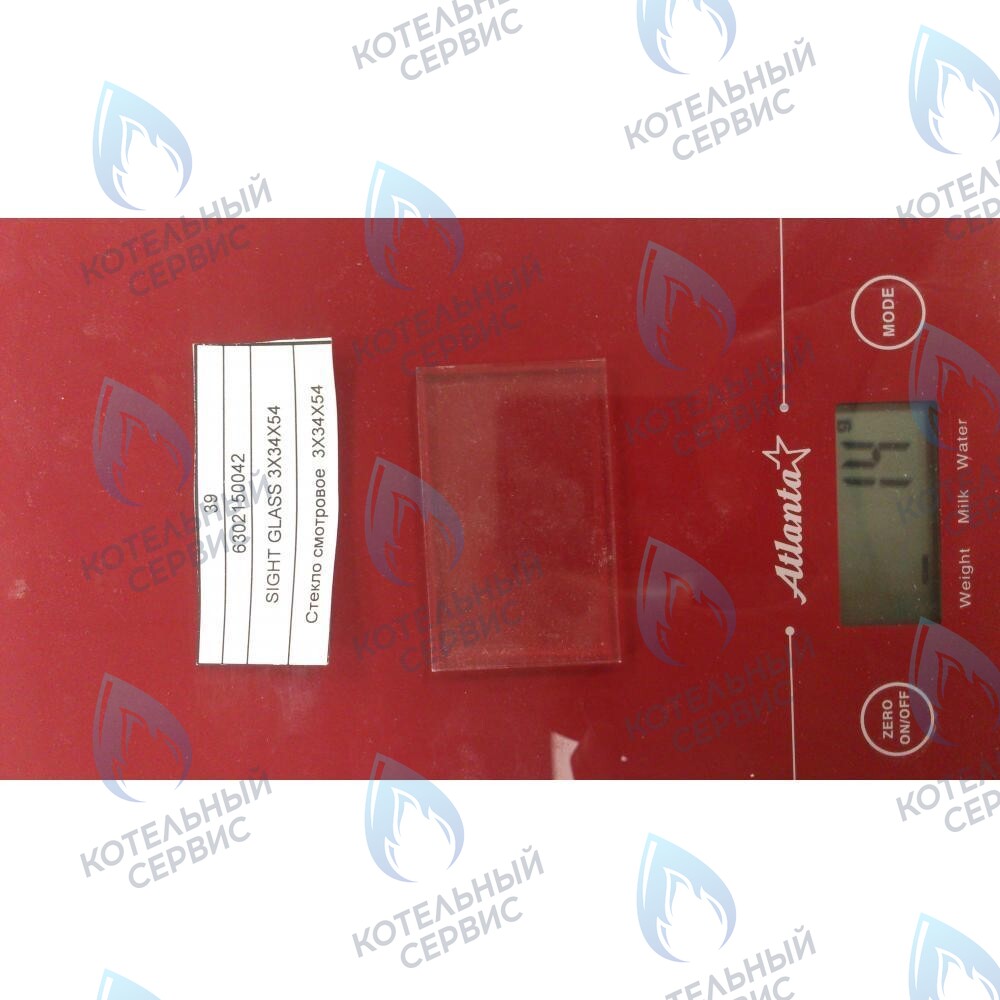 6302150042 Стекло смотровое  3X34X54 BAXI 