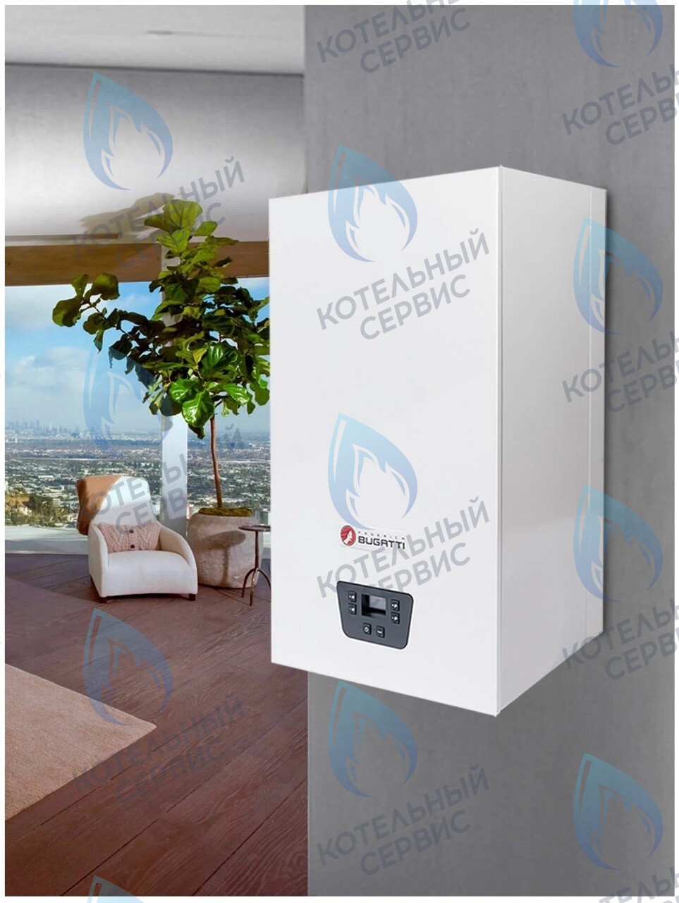  Настенный газовый котел Federica Bugatti TECH (одноконтурный) 