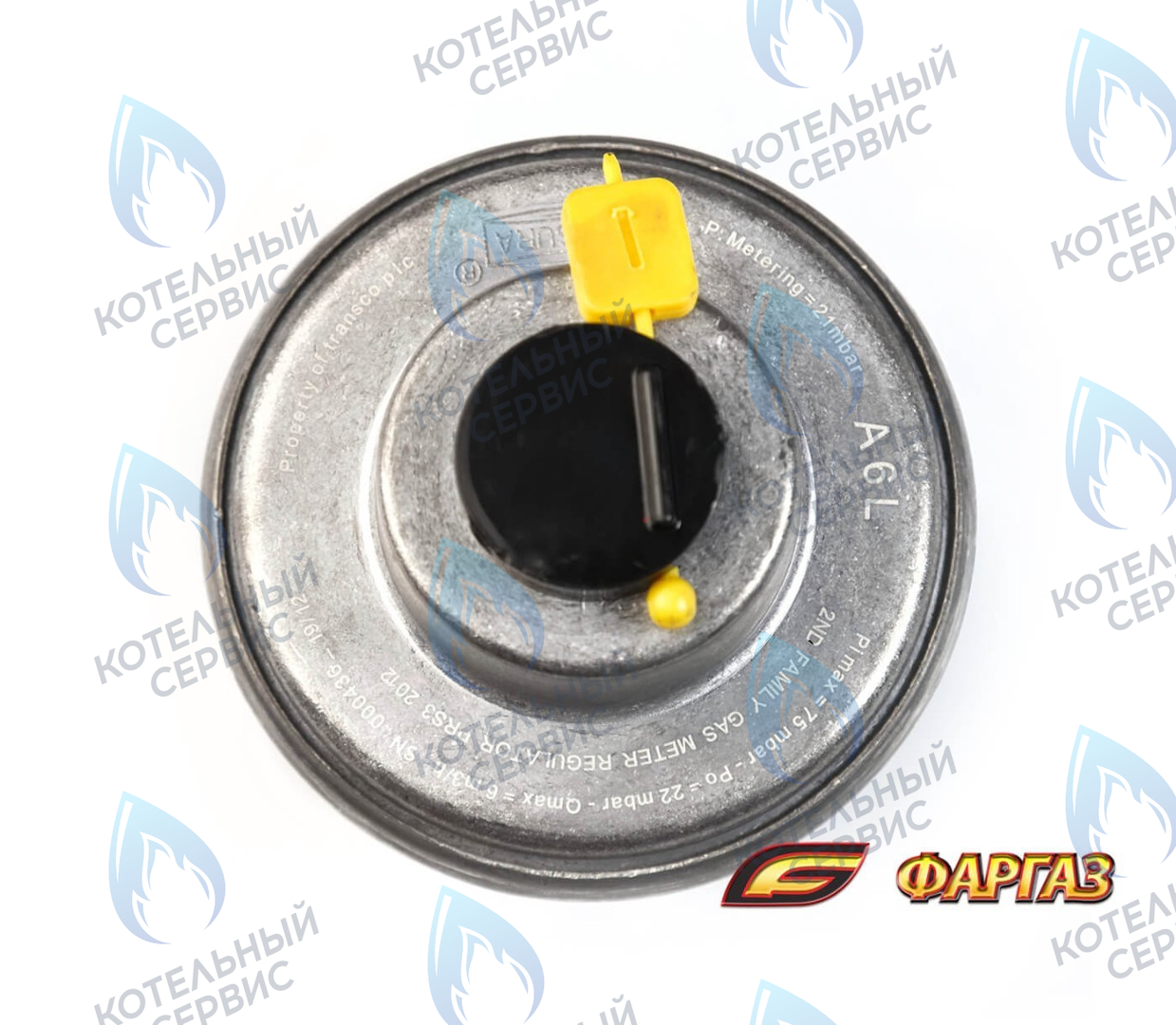 4419900001 Регулятор-стабилизатор давления газа бытовой линейный 3/4 A6M, A6L до 6 м³/ч ФАРГАЗ 