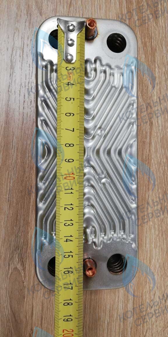 19035015 Вторичный теплообменник ГВС (12 пластин) Thermex Xantus 