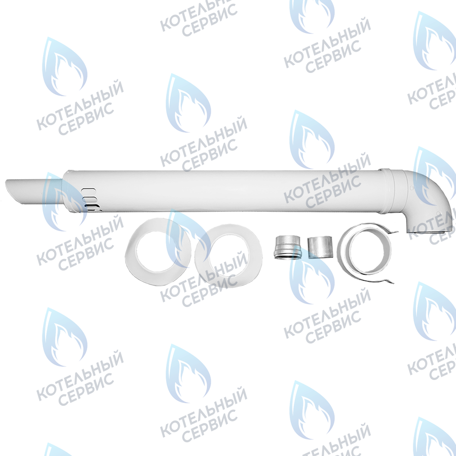 KIT05DA Комплект коаксиальных труб 60/100 L=750мм УНИВЕРСАЛЬНЫЙ Termica (Aristin, Baxi, Protherm, Vaillant) 