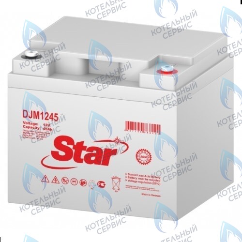 DJM1245 Аккумулятор STAR 12В 45А 