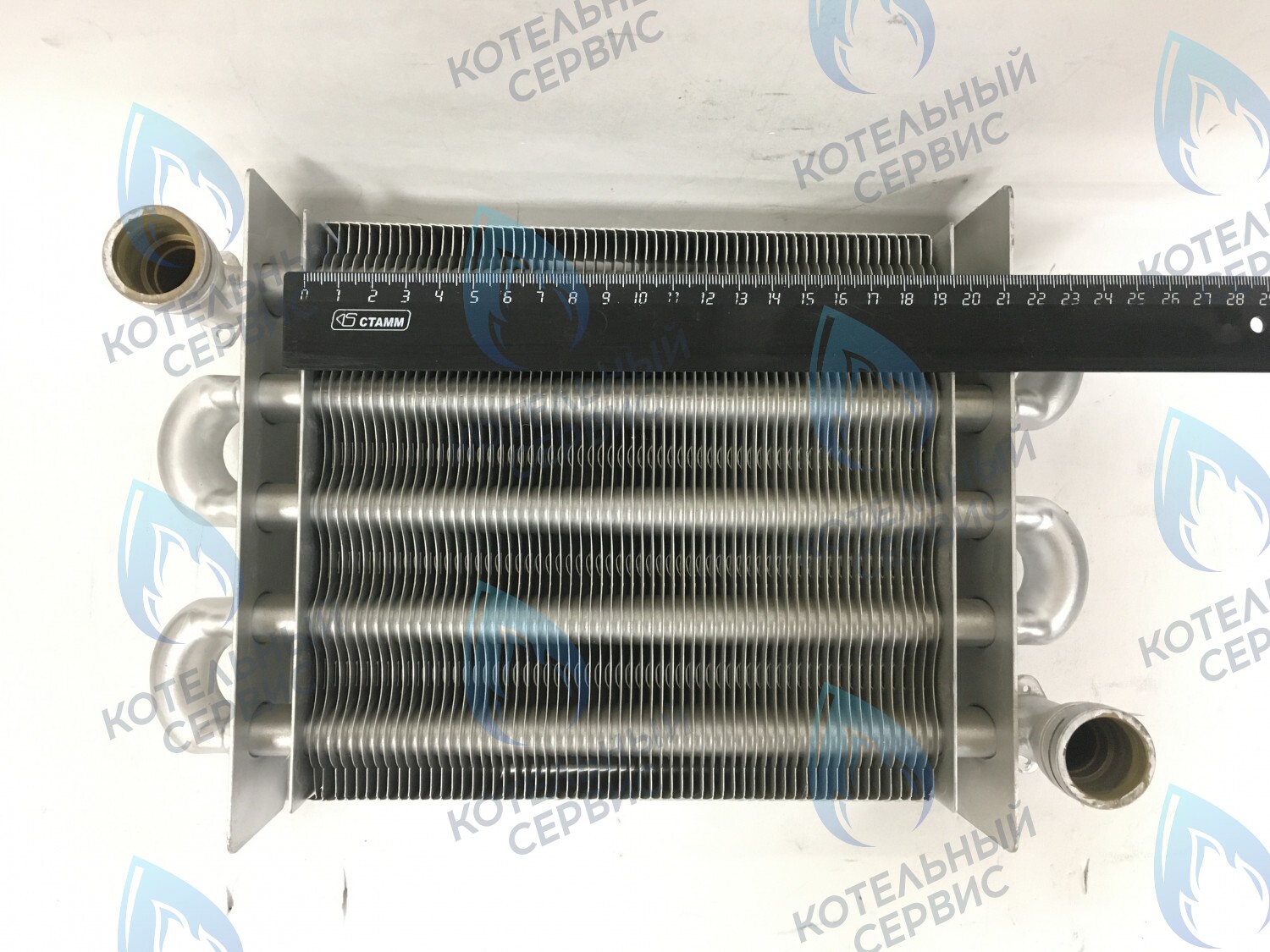 L47419 Первичный теплообменник 18кВт (198мм трубки 18мм для котлов после 07/2013) ROC 