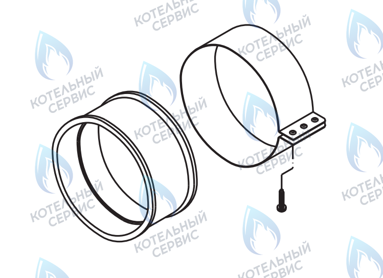 A01.015.000207 Хомут Ø100мм 