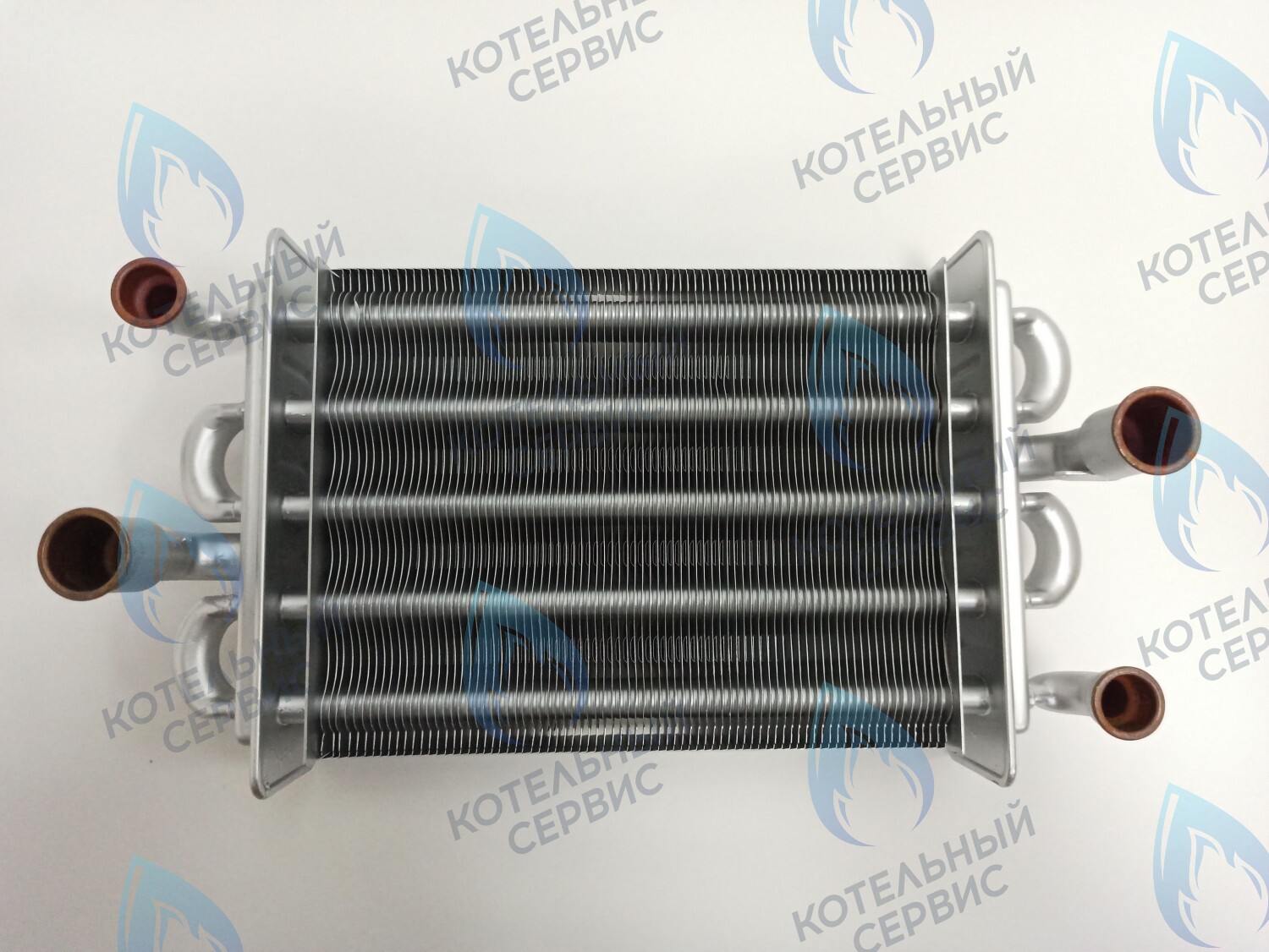 AA07000029 Теплообменник битермический 230мм 81 FIN Space (для 11/18кВт) ELECTROLUX 