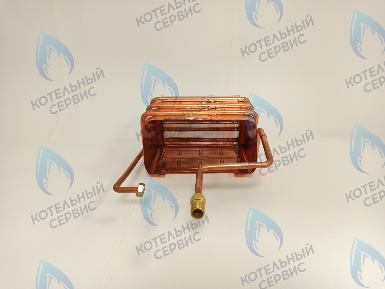 GHE02 Медный теплообменник для газовой колонки Genberg ЛЮКС 