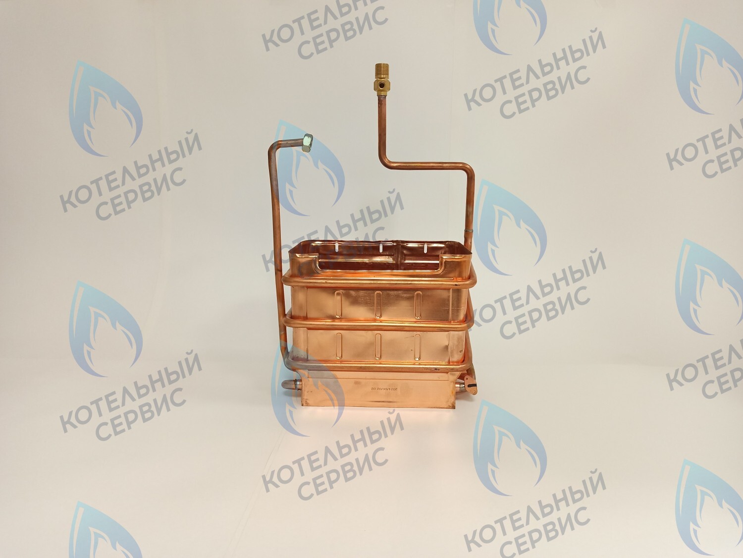 GHE02 Медный теплообменник для газовой колонки Genberg ЛЮКС 