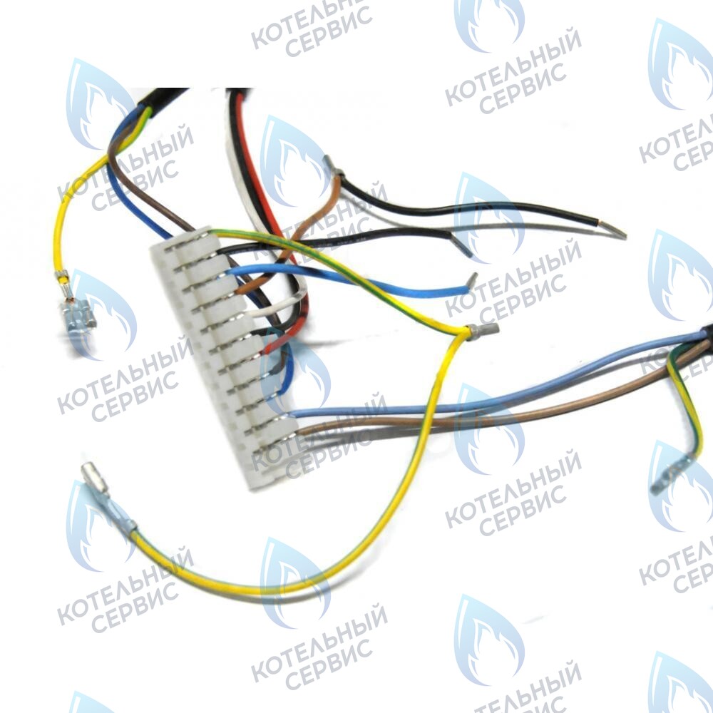 8612480 Проводка электрическая (от разъема платы x3 к клеммной колодке, трехходовому клапану, насосу, газ. клапану Honeywell) BAXI 