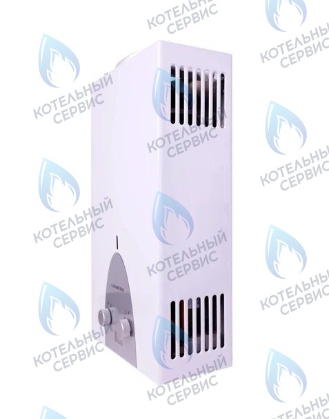 311.01 Водонагреватель проточный газовый (белый) Люкс 11л GENBERG 