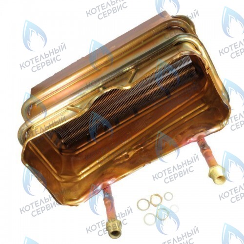 87054063230 Теплообменник U032-24K/ZS24-2 DH/ZW24-2 DH BOSCH 