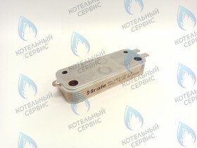 Теплообменник ГВС вторичный 12 пластин BOSCH 6000