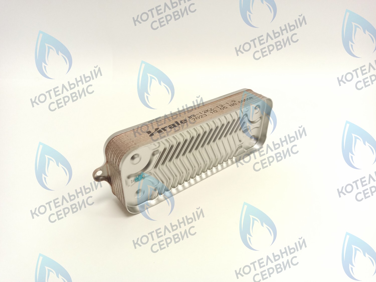 ES190B-000-12F-HR Теплообменник ГВС вторичный 12 пластин BOSCH 6000 