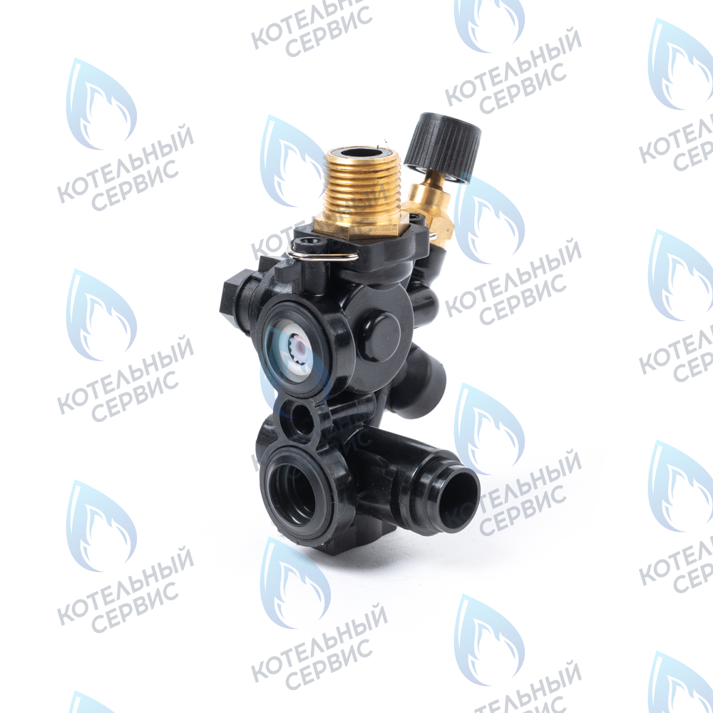 203683 Группа коллекторная с датчиком протока Prime-V 18/24кВт ЛЕМАКС (Lemax) 