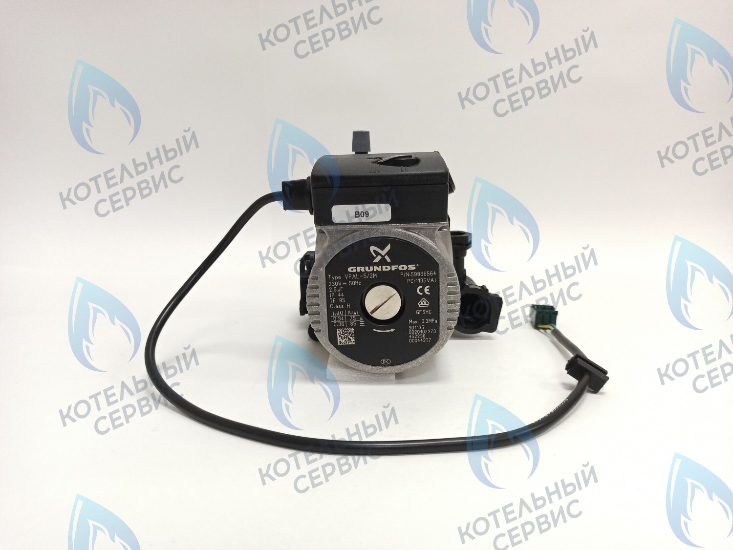 PMV01AG50-GR85-3PIN-Комп Насос циркуляционный GRUNDFOS VPAL-5/2M 85W для VAILLANT (0020014171) 