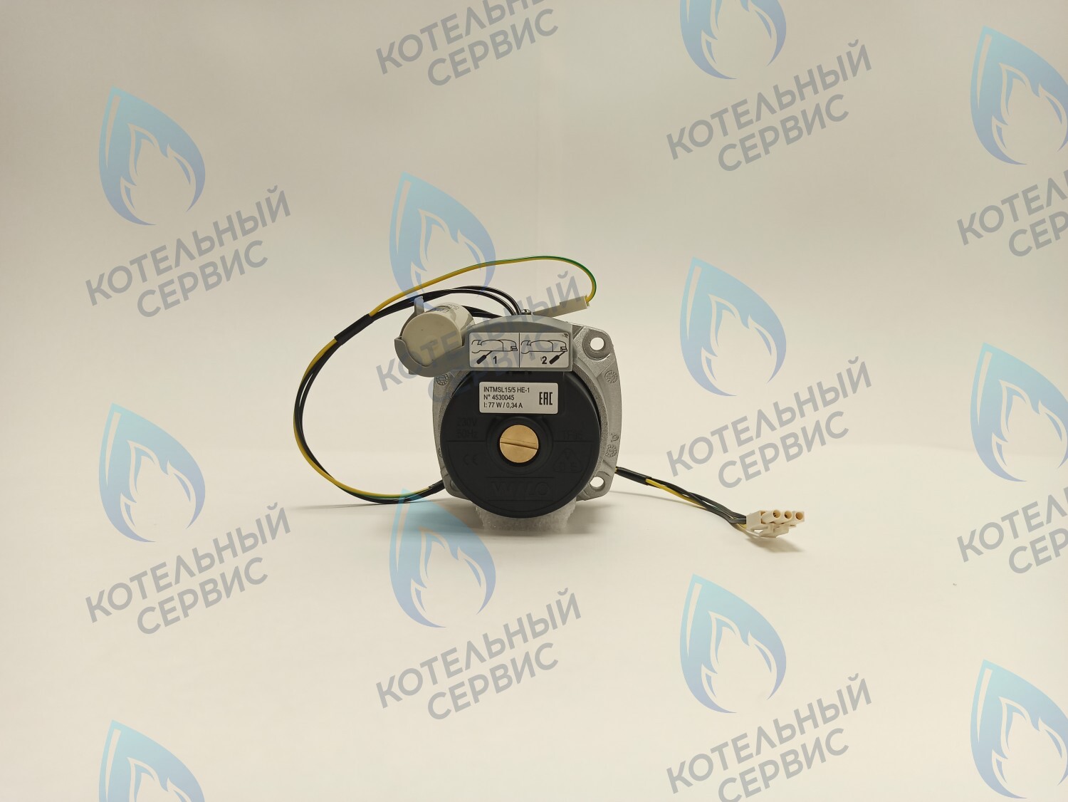 PH-W21CW50-WA82-Комп Двигатель насоса (черный пластик) (без улитки, с терминалом) (12/5, 15/5) аналог WILO 82w INTMSL15/5 HE-1 (21мм по часовой) 