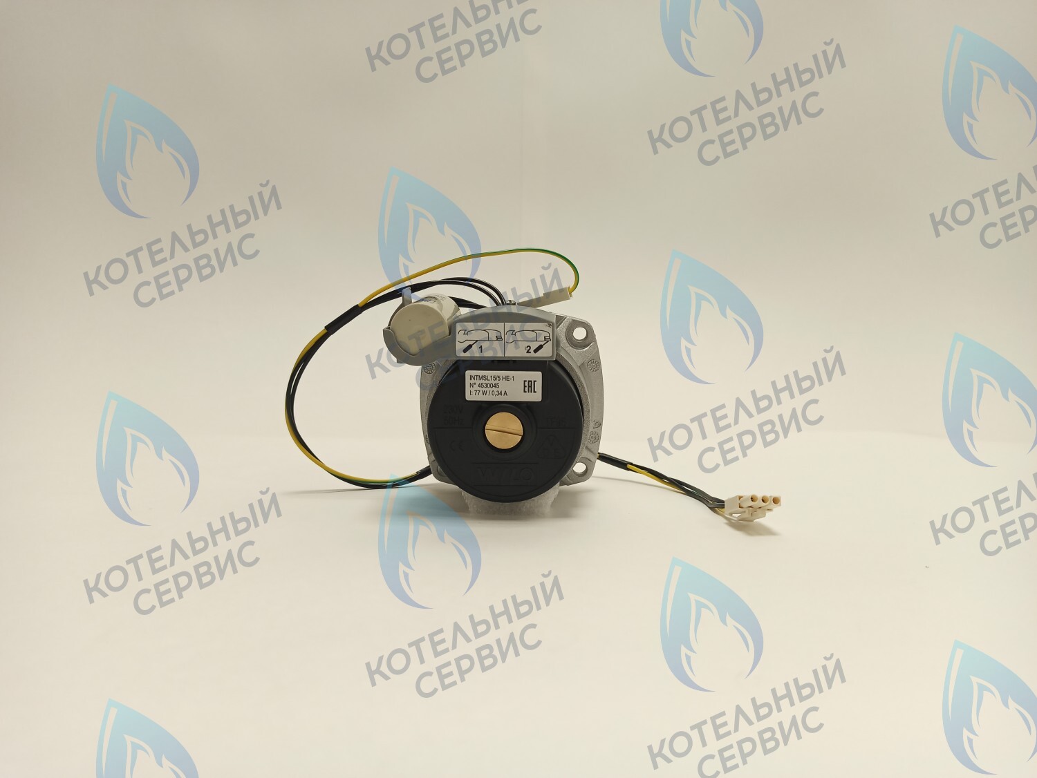 PH-W21CW50-WA82-Комп Двигатель насоса (черный пластик) (без улитки, с терминалом) (12/5, 15/5) аналог WILO 82w INTMSL15/5 HE-1 (21мм по часовой) 