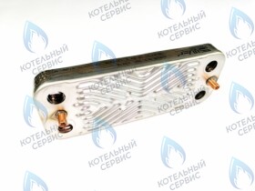 Теплообменник ГВС (вторичный) 8 пластин 7021820018 ECO  FEDERICA BUGATTI