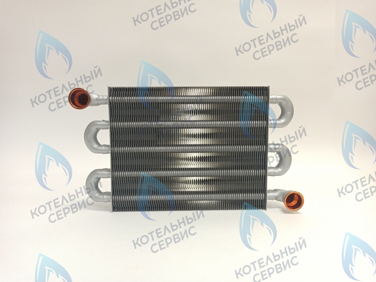 65119090 Теплообменник основной медный (первичный) в комплекте 2 трубки ARISTON ALTEAS X, CARES X, CLAS X, GENUS X, HS X 