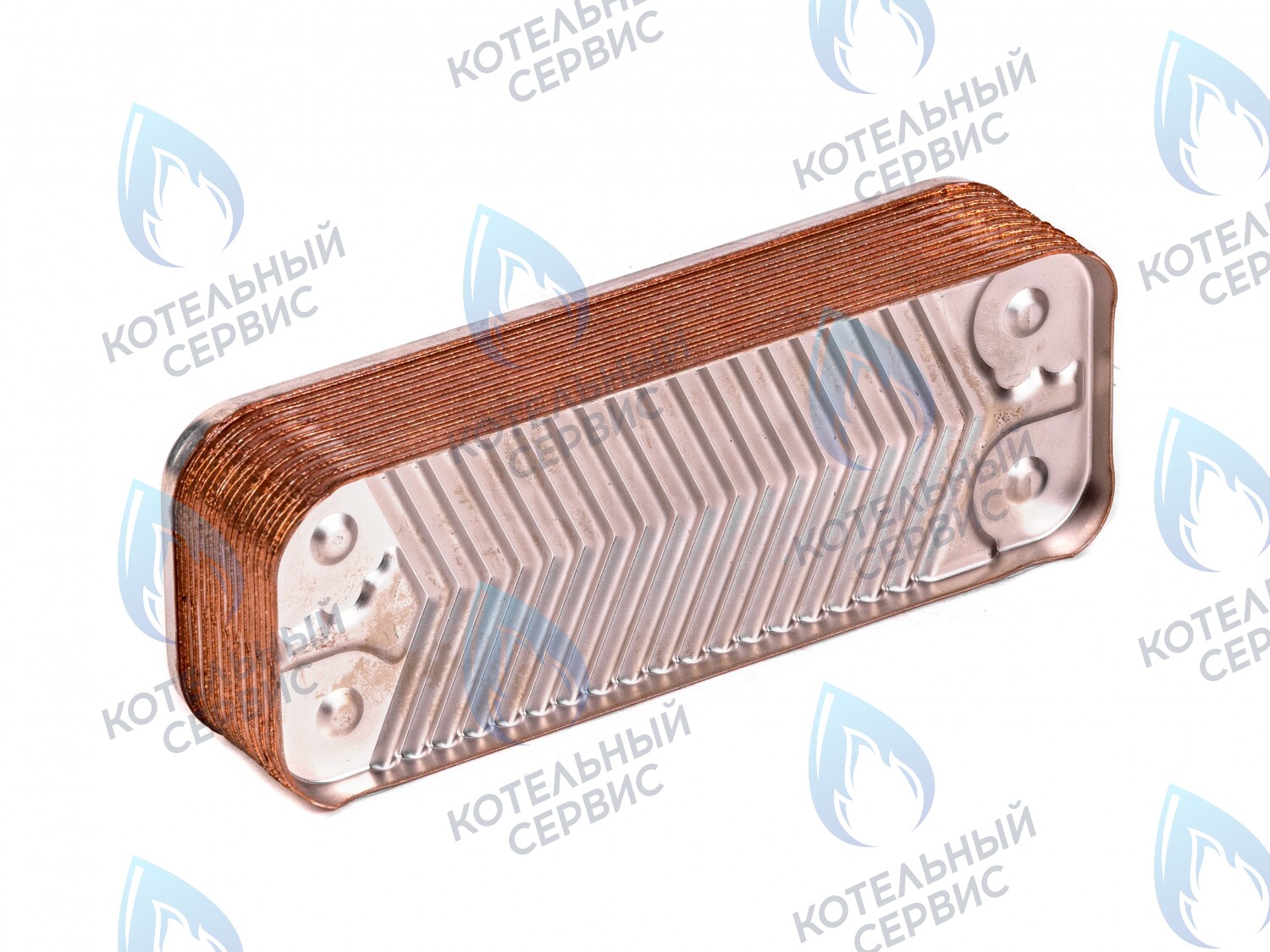 ES210P-156-20F-HR Теплообменник ГВС  вторичный 20 пластин BAXI (ССП) 