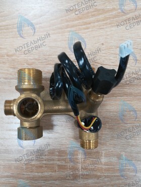 Гидроблок крана подпитки с датчиком протока в сборе 24 кВт (L1P26) HAIER