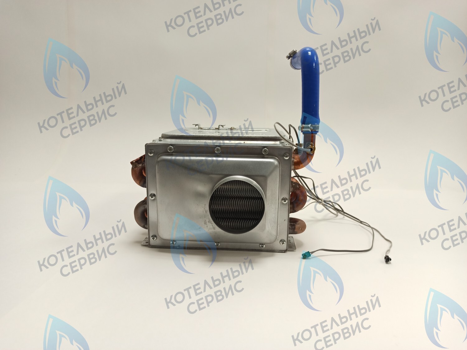 EM201-170-Комп Теплообменник медный в сборе с камерой сгорания для замены (H120260150; H120260151; H120240732; H120240733; H120260147; H120260148; H120240736; H120240737) 