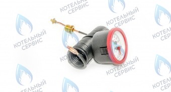 098985 Термоманометр (красный) «ЛЕМАКС» LEMAX 