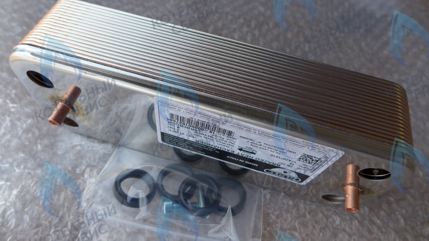 6SCAMPIA13 Теплообменник ГВС (18 пластин) FONDITAL  Antea CTFS 40 