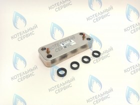 Теплообменник ГВС (вторичный) 12 пластин ARISTON