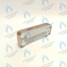 65116314 Теплообменник ГВС (вторичный) 12 пластин ARISTON 
