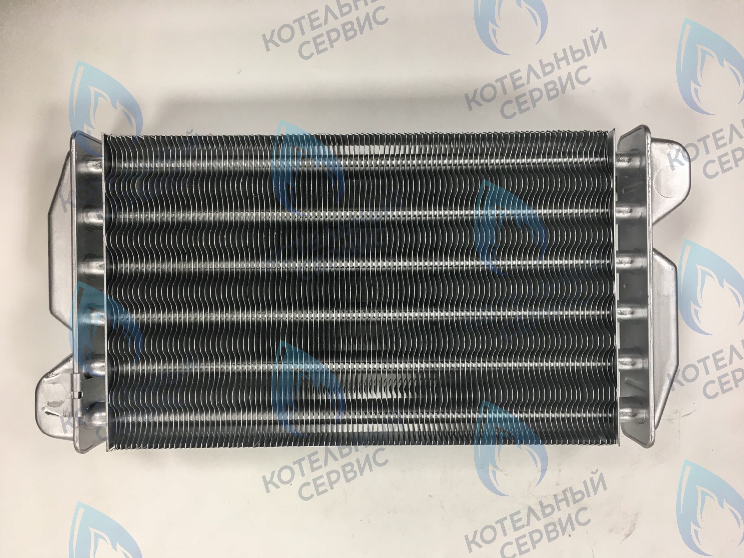 EM001-295-02 Теплообменник первичный основной 295мм (с клипсой датчика перегрева) подходит для  Baxi Eco 3, Luna 3, Luna Comfort 240 i-Fi, Westen Star Digit 240 i-Fi  620860 / 5681190 (ССП) 