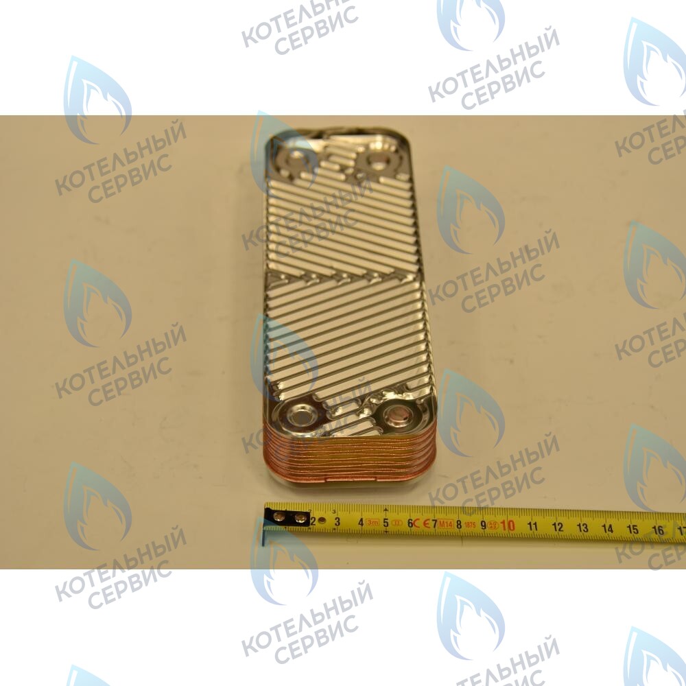 711612800 Теплообменник ГВС пластинчатый вторичный на 12 пластин BAXI 