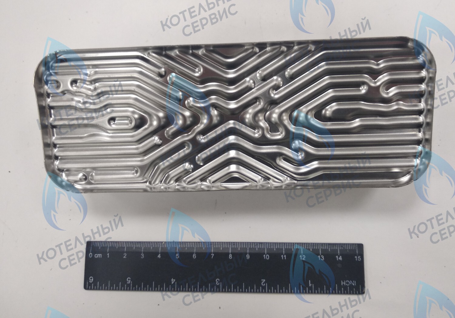 63041310441P Теплообменник ГВС пластинчатый вторичный 14 пластин (PLATE HEAT EXCHANGER) BAXI 