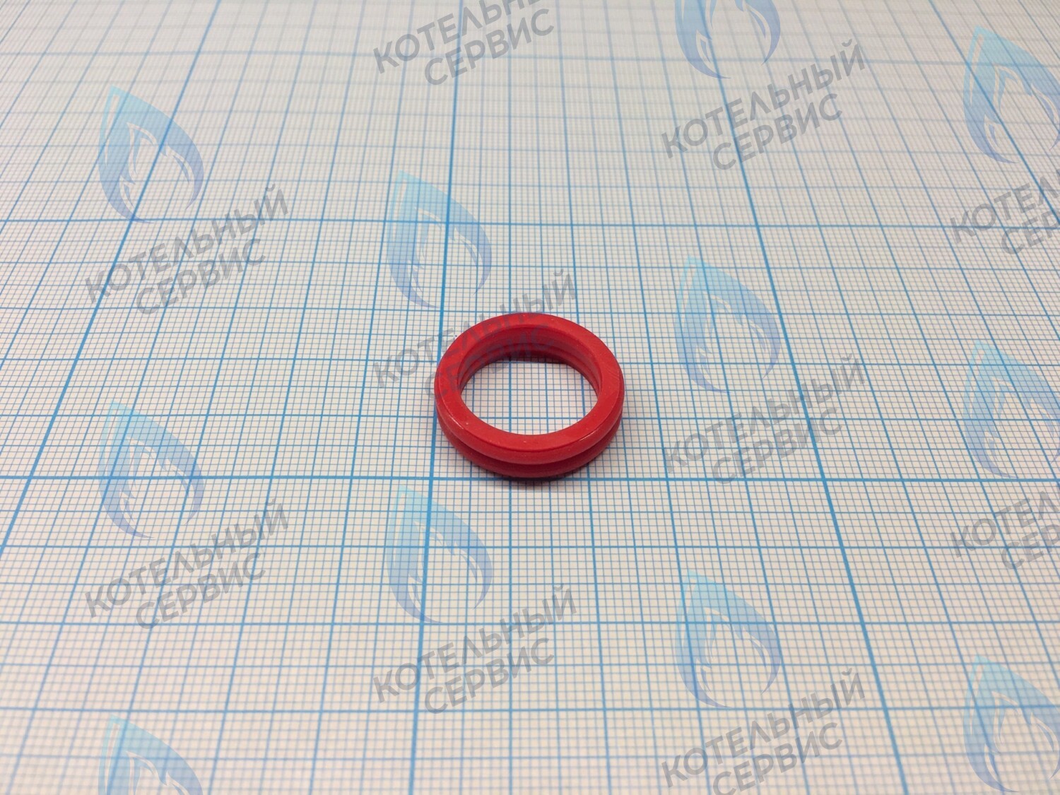 53080144 Кольцо уплотнительное (красное) для теплообменника ГВС 18,6мм DAESUNG 