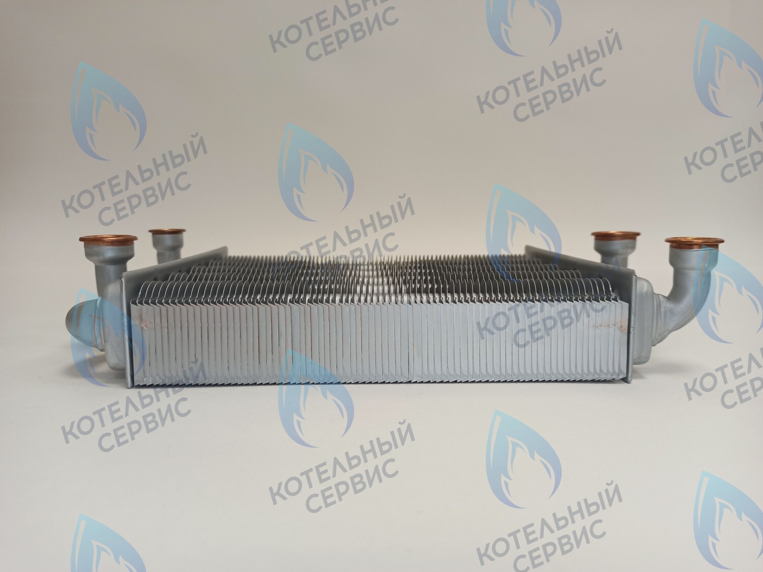 EB041-225-V Теплообменник битермический Valmex 225мм Ferroli Domina F 11-20 N, DOMIproject F 24 D (39837660, 39837665, 37405340) 