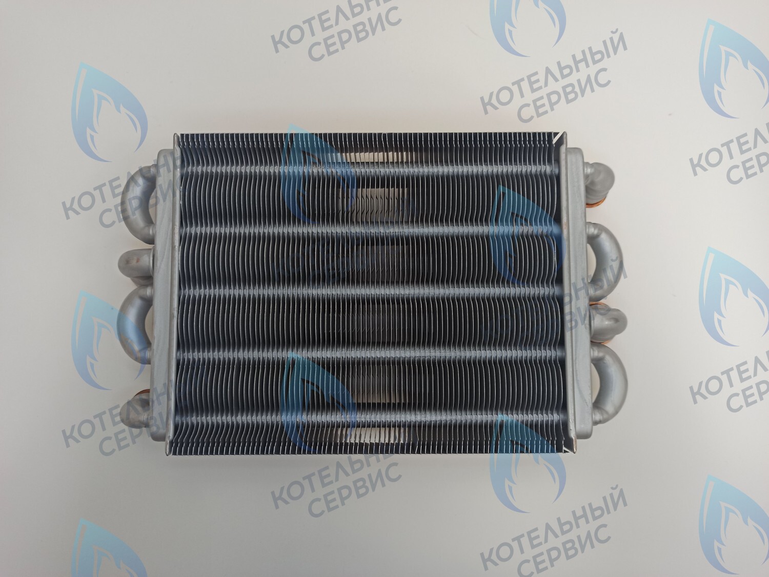 EB041-225-V Теплообменник битермический Valmex 225мм Ferroli Domina F 11-20 N, DOMIproject F 24 D (39837660, 39837665, 37405340) 