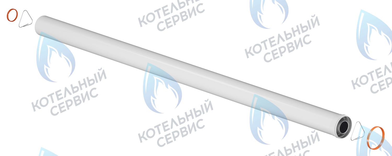 Y-2MAL Удлинитель коаксиальный D60/100 L2000 мм 
