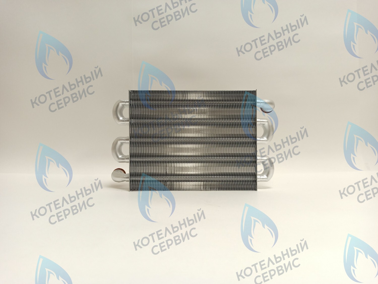 EM042-230 Теплообменник первичный (основной) (крепление - клипсы) FERROLI FORTUNA PRO, DIVABEL, VITABEL (398002570, 902607270) 