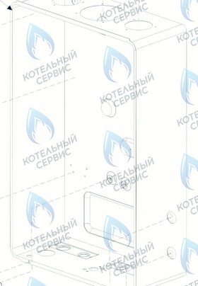 Корпус в сборе (15,1-23,3 кВт) CELTIC
