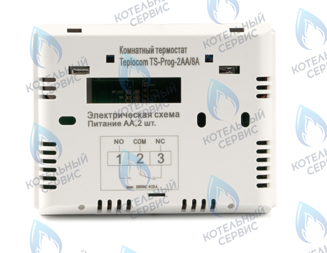912 Термостат комнатный TEPLOCOM TS-Prog-2AA/8A 