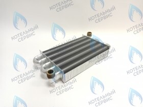 Теплообменник первичный 82 FIN VIESSMANN VITOPEND 100-W WH1D, WH1B, WHKB 24кВт (7825510)