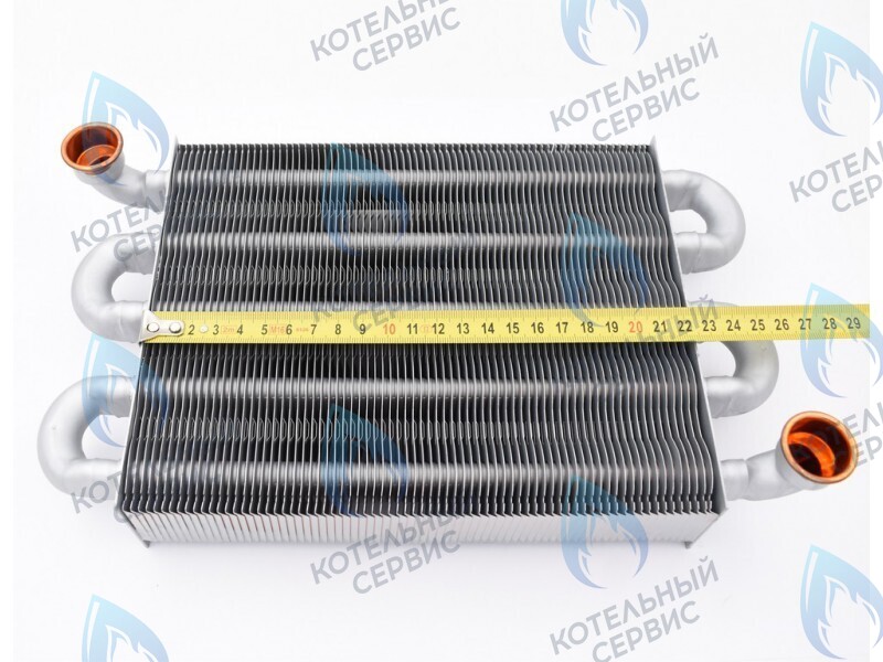 7861213 Теплообменник первичный VITOPEND 100-W A1JB, A1HB 12кВт, 24кВт VIESSMANN 