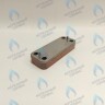 ES190P-154-12F-CH Теплообменник ГВС вторичный 12 пластин  VIESSMANN VITOPEND WH1D, VITODENS WB1B​ (7828745), LEMAX​ (105759) 