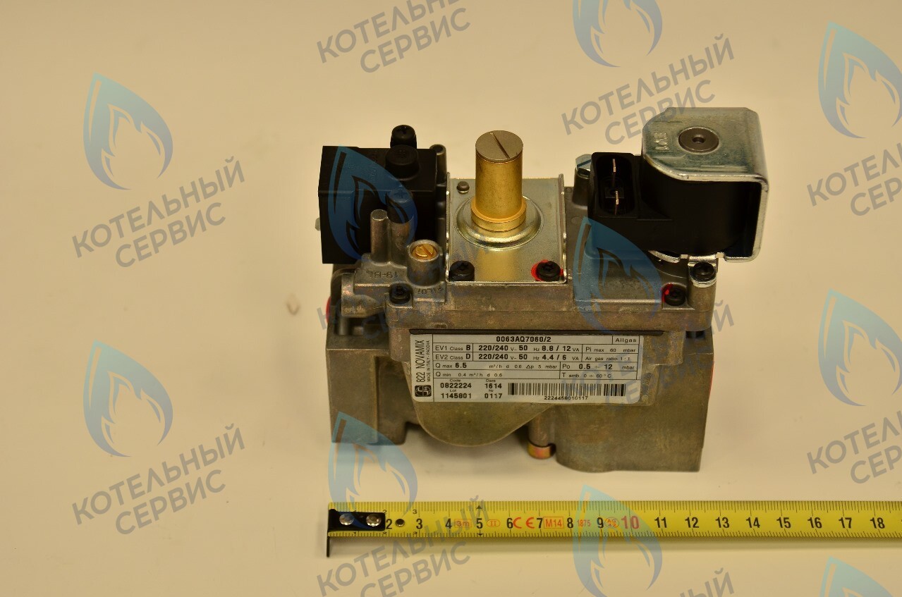 0.822.224 Газовый клапан 822 SIT NOVAMIX 