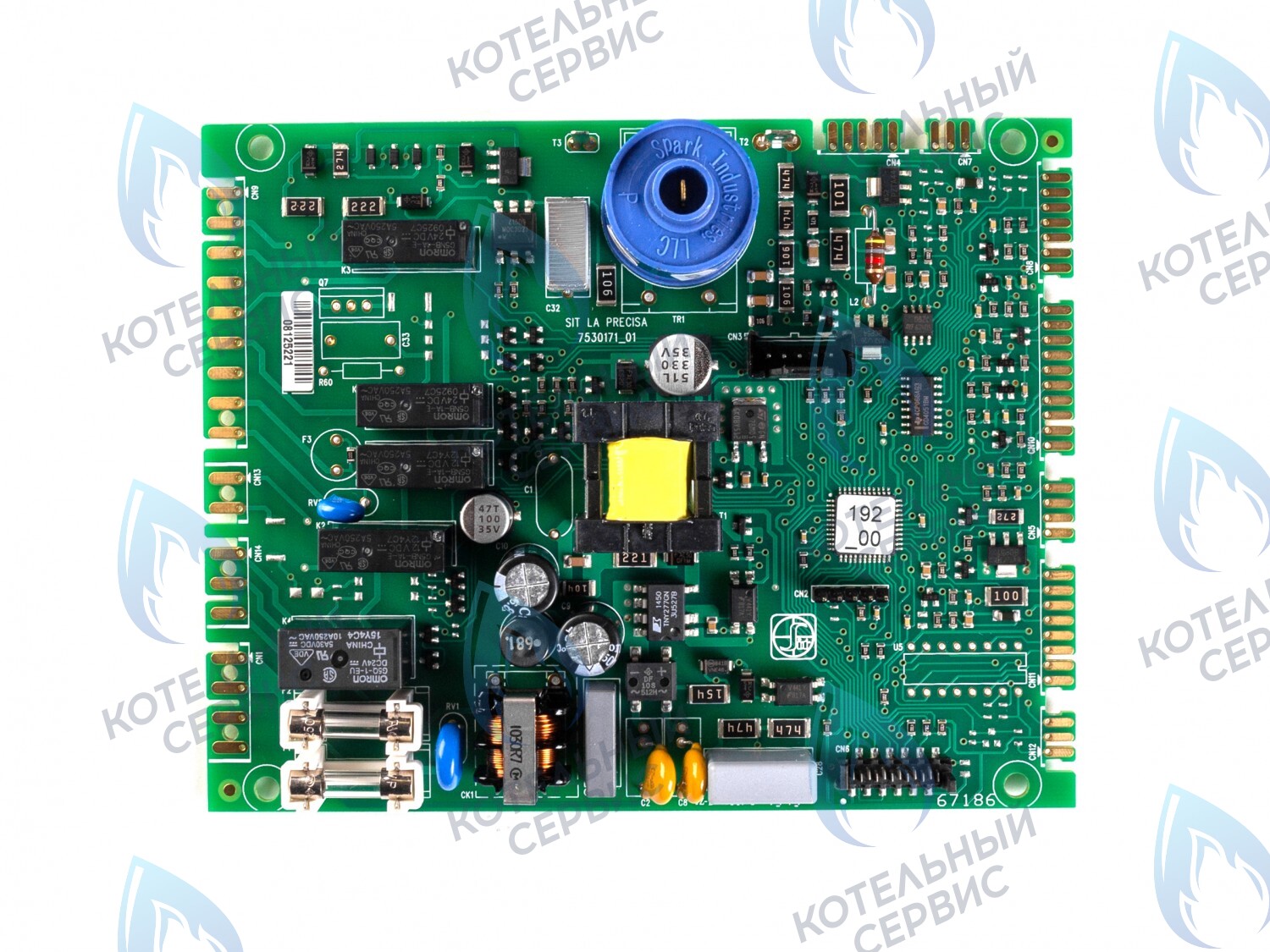 CB008 Плата управления SIT 7530171_01 FERROLI DIVATECH F D, ECA PROTEUS PLUS (398907124, 7006907124) 