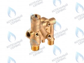 Гидроузел трехходового клапана латунный Alpenhoff Baden
