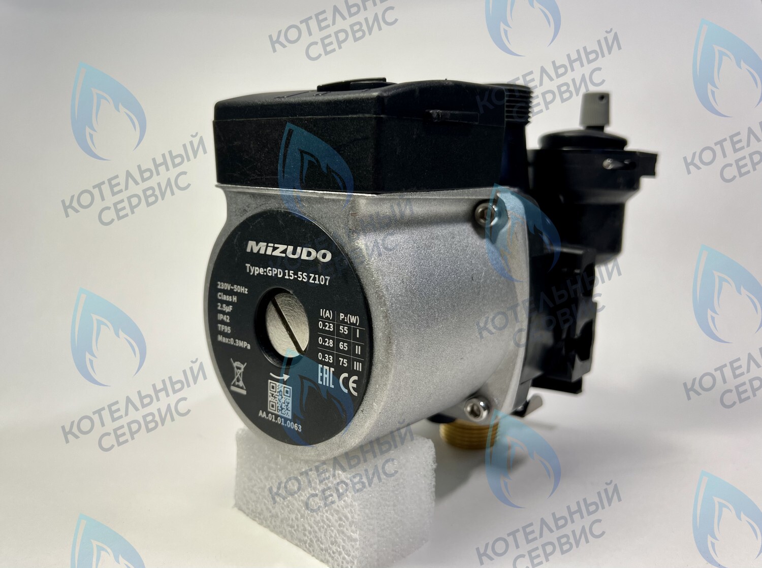 AA.01.01.0063 Насос циркуляционный MIZUDO MAESTRO LUX M11T-М24T, MAESTRO GEM, MAESTRO ONE М11TH-М24ТH, NEAT OPEN М18-24, LITE COMFORT, LITE ONE, CLASSIC 