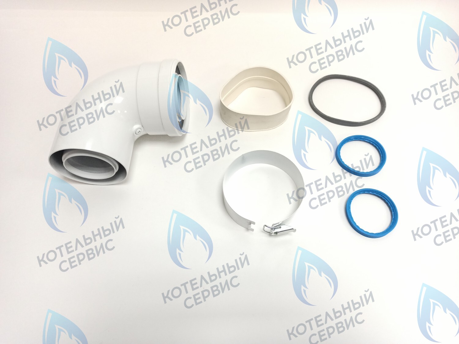 CCPKIT04B Колено коакс. 90° выходное (А+В) 